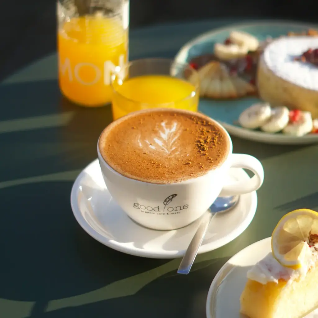 Sticky Chai mit Chai Tee Sirup von @hearb, mit Hafermilch von Mœlk