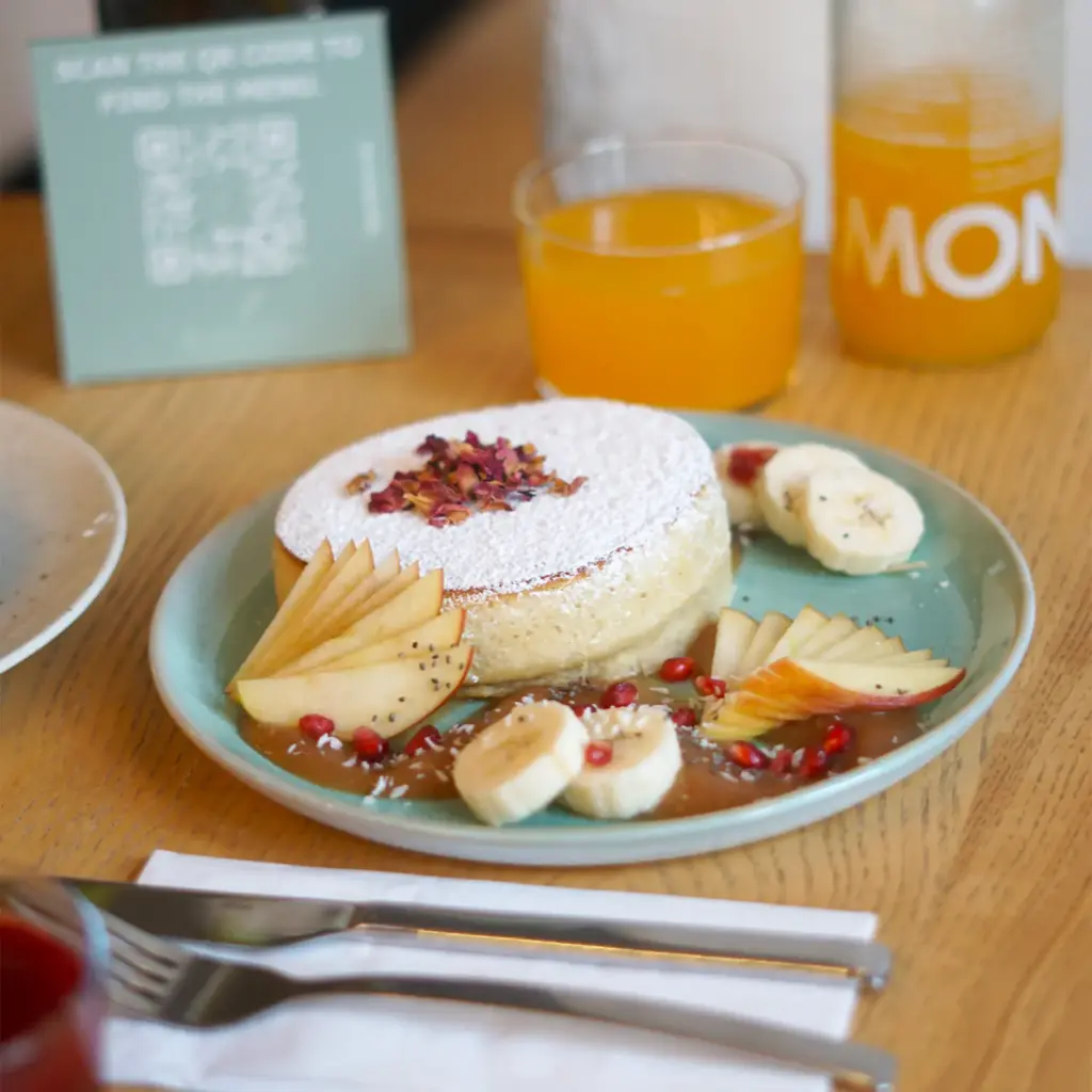 Ein Pfannkuchen (Kindergröße)