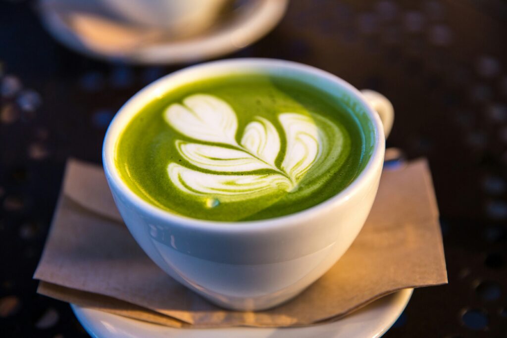 Matcha Latte mit