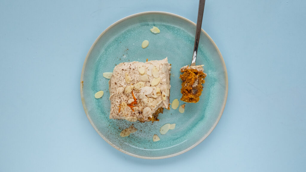 glutenfreier Karottenkuchen mit